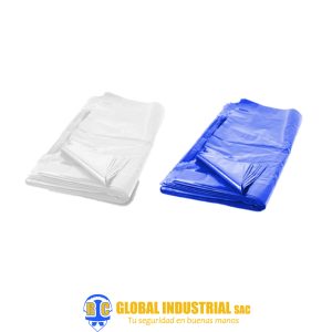 BOLSAS DE BASURA BLANCAS Y AZULES PQT x 100 und - Presentación 30, 50, 70 y 140 lt.