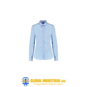 Blusa Oxford para Dama - Tallas: S-XL