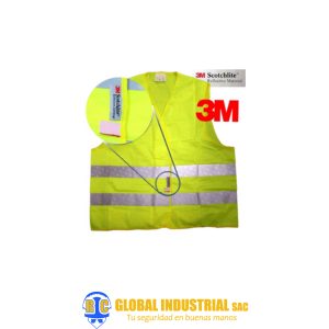 Chaleco DIRLL con Cinta Reflectiva - 3M