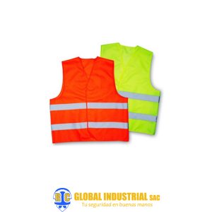 Chaleco DRILL con Cinta Reflectiva - Varios colores y Tallas