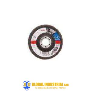 Disco Flpa Expert for metal 4.5" Curvo Fibra Grano 60 - BOSCH