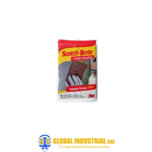 Esponja Guinda 7447 LÍNEA INDUSTRIAL - SCOTCH BRITE