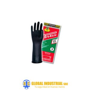 Guante de Jebe Industrial Calibre 25 - PROTEX