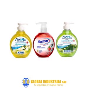 Jabón Líquido Antibacterial Presentación x 400ml - MARCA AVAL & DERMEX