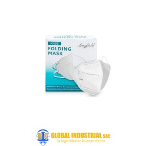 Mascarilla KN95 Color Blanco Caja x 10 und - MARCA MAYFIELD