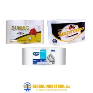 Papel Higiénico Rollo x 550 mts - MARCA SUMAC, ELITE, SUPREMO