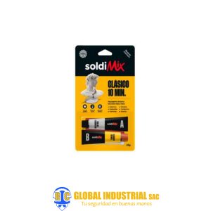Pegamento 10 Minutos 35gr Color Amarillo - SOLDIMIX