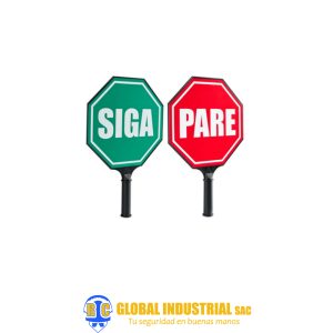 Señal de PARE y SIGA