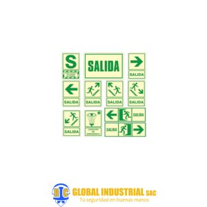 Señales de Seguridad FOTOLUMINISCENTES