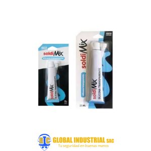Silicona Multiusos Transparente 35 y 85gr  - SOLDIMIX