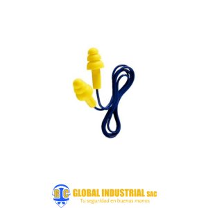 Tapón Auditivo E-A-R Ultrafit con cordón - 3M