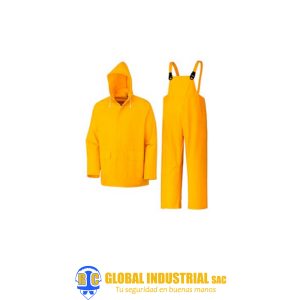 Traje Amarillo de PVC dos piezas - STEELPRO