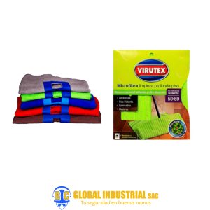 Trapeador de Microfibra con Ojal - MARCA NACIONAL & VIRUTEX